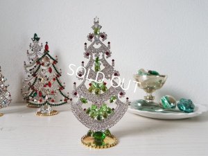 画像1: チェコガラスクリスマスツリー