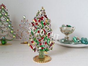 画像1: チェコガラスクリスマスツリー