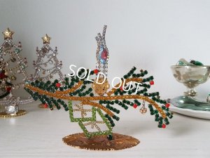 画像1: チェコガラスクリスマスツリー